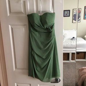 Bill Levkoff Clover Green Dress